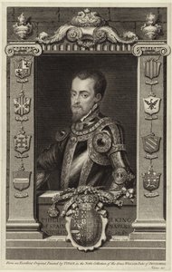 Porträt von König Philipp II. von Spanien