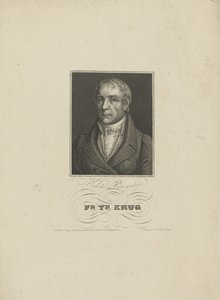 Porträt von Wilhelm Traugott Krug 1770-1842, 1828-1829