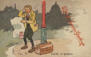 Allein in London von Tom Browne