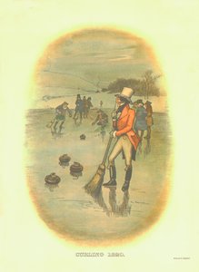 Curling, 1820, um 1910
