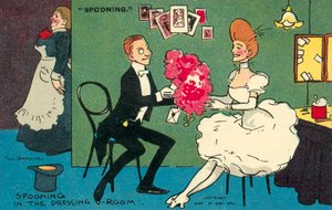 Flirten im Ankleidezimmer
