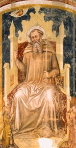 St. Romuald, Fresko in der Kirche San Nicolo, Treviso