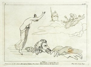 (2) Flaxman Ilias 1793, gestochen 1795, 185 x 251 mm