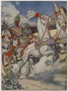 Und die ägyptische Armee zog aus