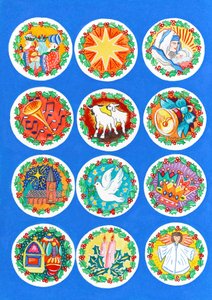 12 Kreise für Weihnachten