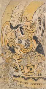 Zweiter Ichikawa Danjuro, Mai 1736 von Torii Kiyomasu I