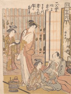 Vergessene kindliche Pietät, ca. 1781 von Torii Kiyonaga
