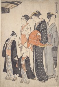 Aus Musikalische Zeitvertreibe von Torii Kiyonaga