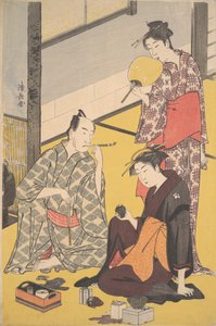 Der Kabuki-Schauspieler Matsumoto Koshiro IV, ca. 1783