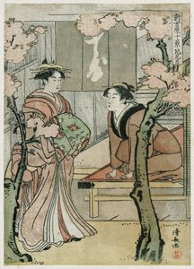 Yoshiwara von Torii Kiyonaga
