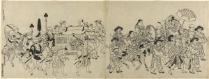 Ankunft der koreanischen Botschaft in Edo