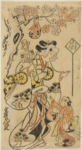 Der Schauspieler Iwai Sagenta I von Torii Kiyonobu I