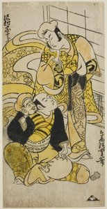 Der Schauspieler Sawamura Sojuro I als Soga no Juro