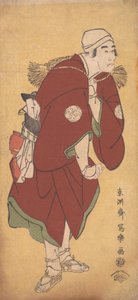 Bando Mitsugoro II als Bauer Asakusa no Jirosaku, 1794-95 von Toshusai Sharaku