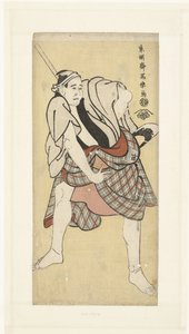 Porträt von Ichikawa Tomiemon