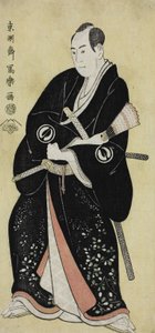 Der Schauspieler Sawamura Sojuro III als Nagoya Sanza Motoharu