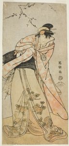 Der Schauspieler Segawa Kikunojo III als Shirabyoshi Hisakata von Miyako Kujo von Toshusai Sharaku