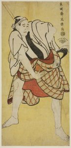 Der Schauspieler Ichikawa Tomiemon als Inokuma Monbei von Toshusai Sharaku