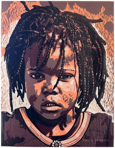 Afrikanisches Kinderporträt