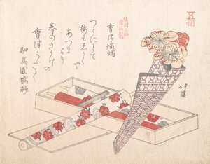 Kerzen von Aizu, 19. Jahrhundert von Totoya Hokkei