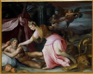 Cybelle weckt Morpheus von Toussaint Dubreuil