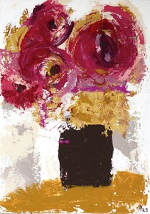Lebendige Goldblumen