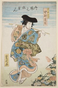 Schauspieler Nakamura Tsurusuke I als Kuzunoha