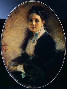 Porträt von Frau Deschamps von Tranquillo Cremona