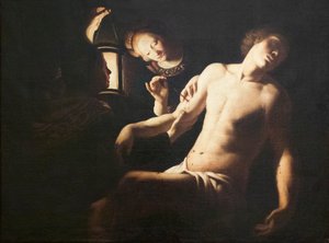 Heiliger Sebastian wird von der Heiligen Irene geheilt