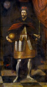 Porträt von König Wladyslaw II. Jagiello, 1677