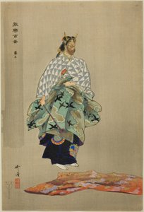 Aoi no Ue, aus der Serie "Hundert No-Dramen" von Tsukioka Kogyo