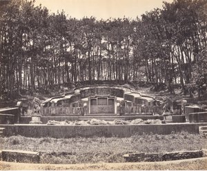 Mandarin-Grab in Foochow, ca. 1869 von Tung Hing.