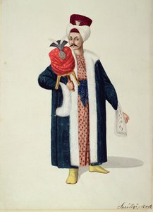 Sarik Basa, Meister des Turbans, osmanische Periode, drittes Viertel des 18. Jahrhunderts