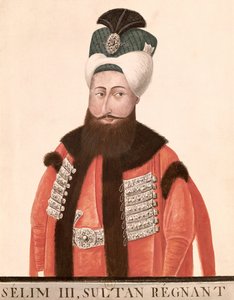 Sultan Selim III., 18.-19. Jahrhundert von Turkish School