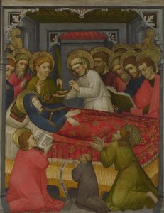 Der Tod der Jungfrau, ca. 1425 von Tyrolese
