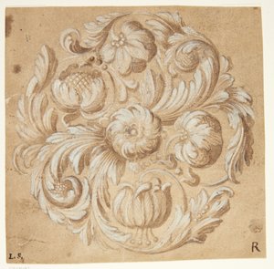 Blumenornament von Ubekendt
