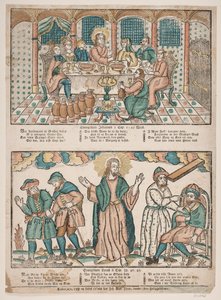 Die Hochzeit zu Kana und Christus