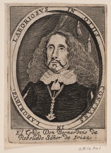 Don Bernardino de Rebolledo, spanischer Gesandter
