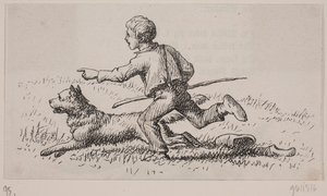 Illustration zu "Hr. Mikkel", Gedicht von Christian Richardt