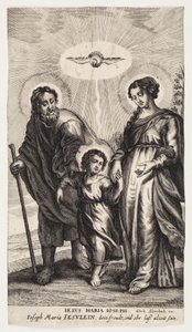 Jesus mit Maria und Josef