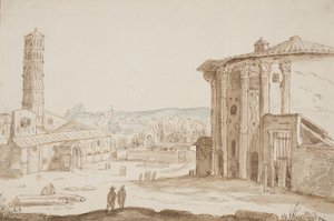 S. Maria in Cosmedien und Vestatempel in Rom