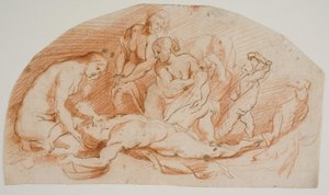 Venus trauert um den toten Adonis