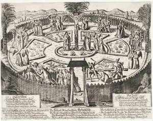 Passionsgarten von Ubekendt tysk 1600 tallet