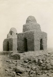 Kuppelgrab, Agargia, Sudan, Fotografie von Ugo Monneret de Villard von Ugo Monneret de Villard