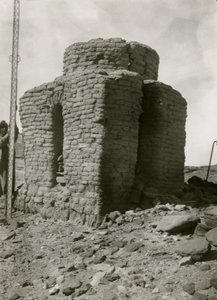Grab in der nördlichen Nekropole, Qasr Ibrim, Ägypten, Foto von Ugo Monneret de Villard von Ugo Monneret de Villard