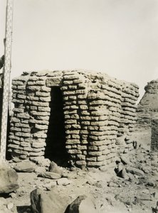 Grab im nördlichen Nekropolis, Qasr Ibrim, Ägypten, Foto von Ugo Monneret de Villard von Ugo Monneret de Villard