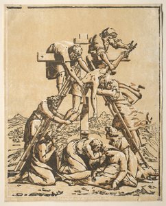 Abnahme vom Kreuz von Ugo da Carpi