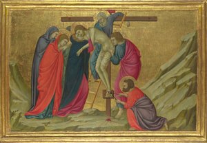 Die Kreuzabnahme aus der Basilika Santa Croce, Florenz, ca. 1324-1325