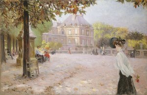 Die Luxemburger Gärten, Paris von Ulisse Caputo