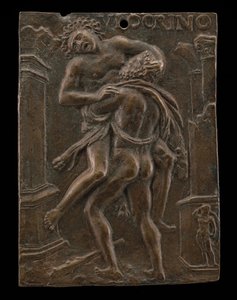 Herkules und Antäus, frühes 16. Jahrhundert